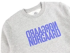 Mads Nørgaard light grey melange sweatshirt Talinka